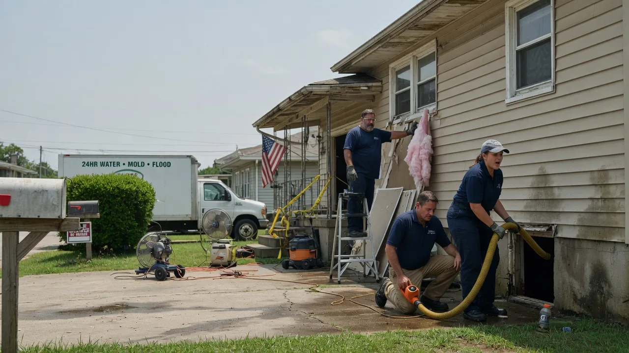Water Damage Repair in Mattoon, IL near me